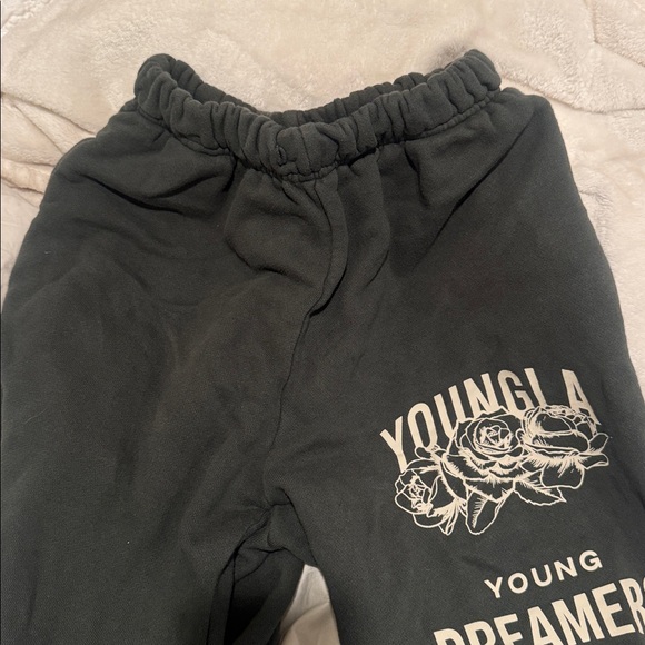 YoungLA Dreamers Club Joggers and cropped tee  - Forrest  Green - Picture 8 of 9